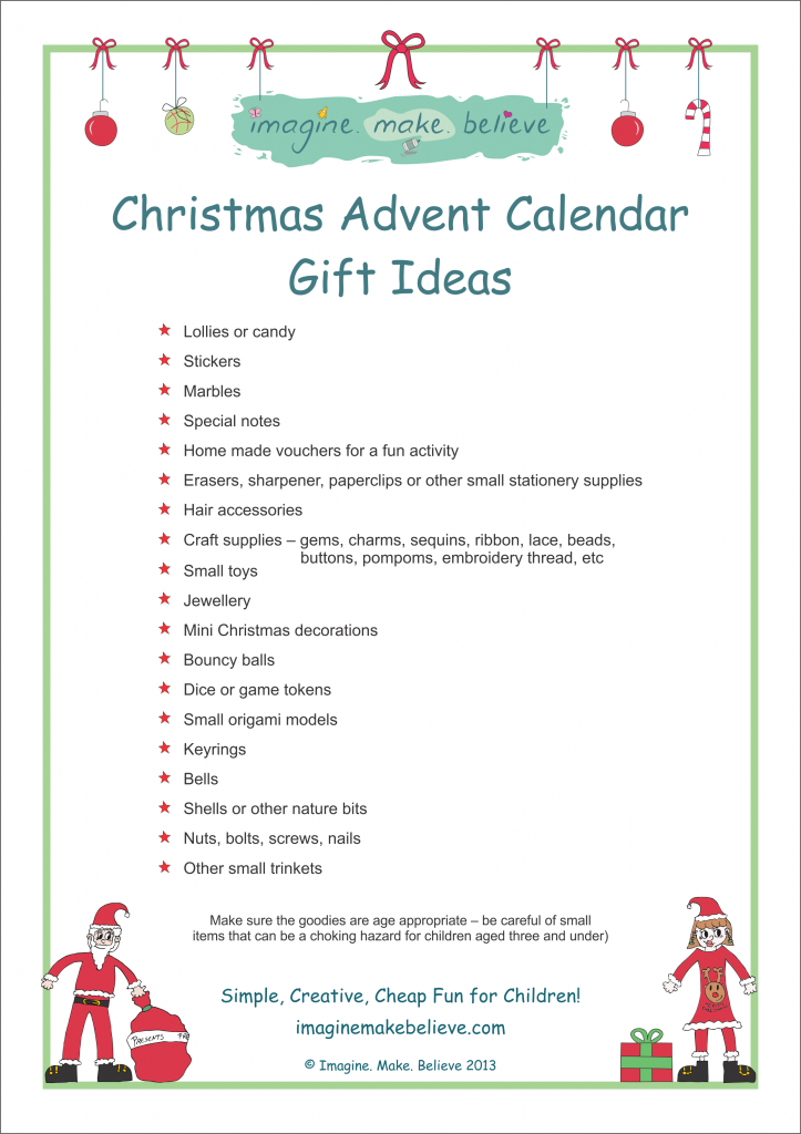 Christmas advent calendar - . Gift Ideas