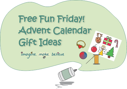 Christmas Advent Calendar Gift Ideas - Imagine. Make. Believe, advent, calendar, gifts, trinkets, goodies, ideas