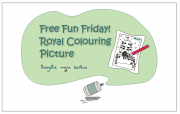 Royal Colouring Picture, children, royal magazine, colouring sheet, royal, carriage, castle, prince, princess, free