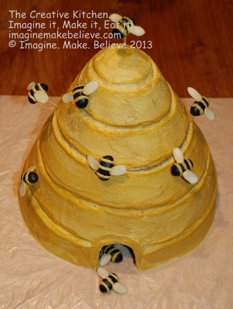 Bee Skep Cake