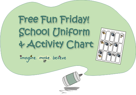 Back to School, Free, Children, uniforms chart