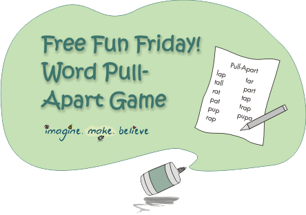 Word Pull-Apart Game,